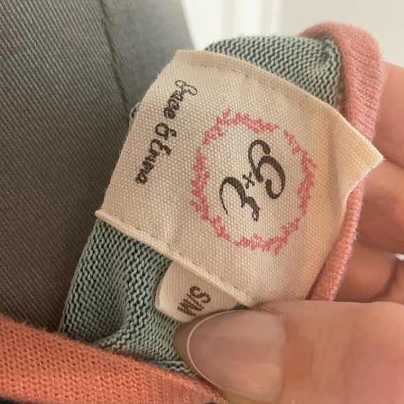 Grace & Emma Multicolor Striped Open Cardigan- Size S/M - Picture 4 of 4